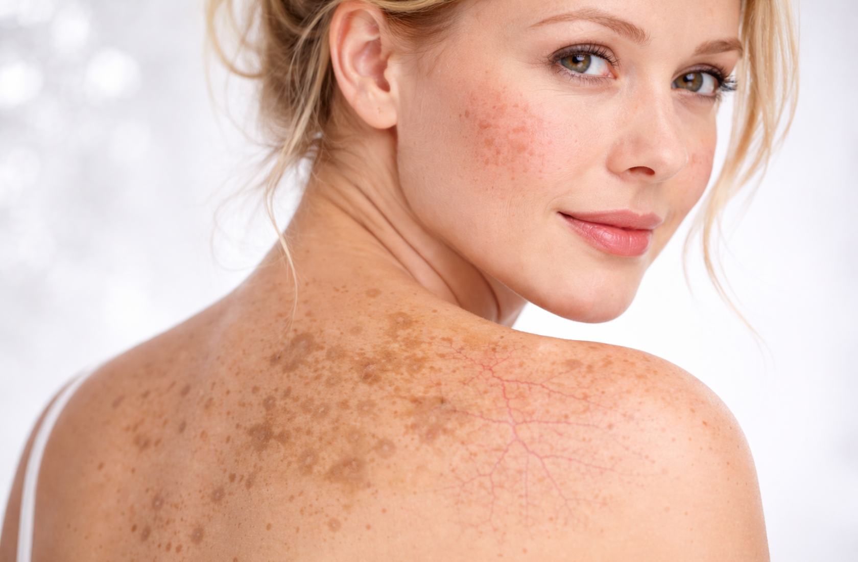 Устранение сосудов и пигментных пятен на теле