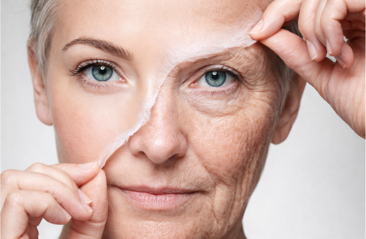 Убрать морщины на лице