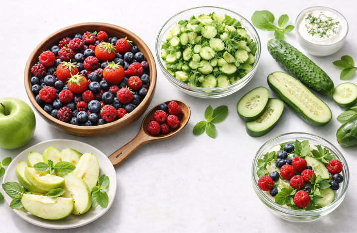 3 вкусных разгрузочных дней на сезонных продуктах