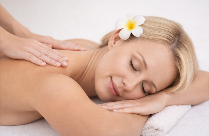 Общий массаж тела