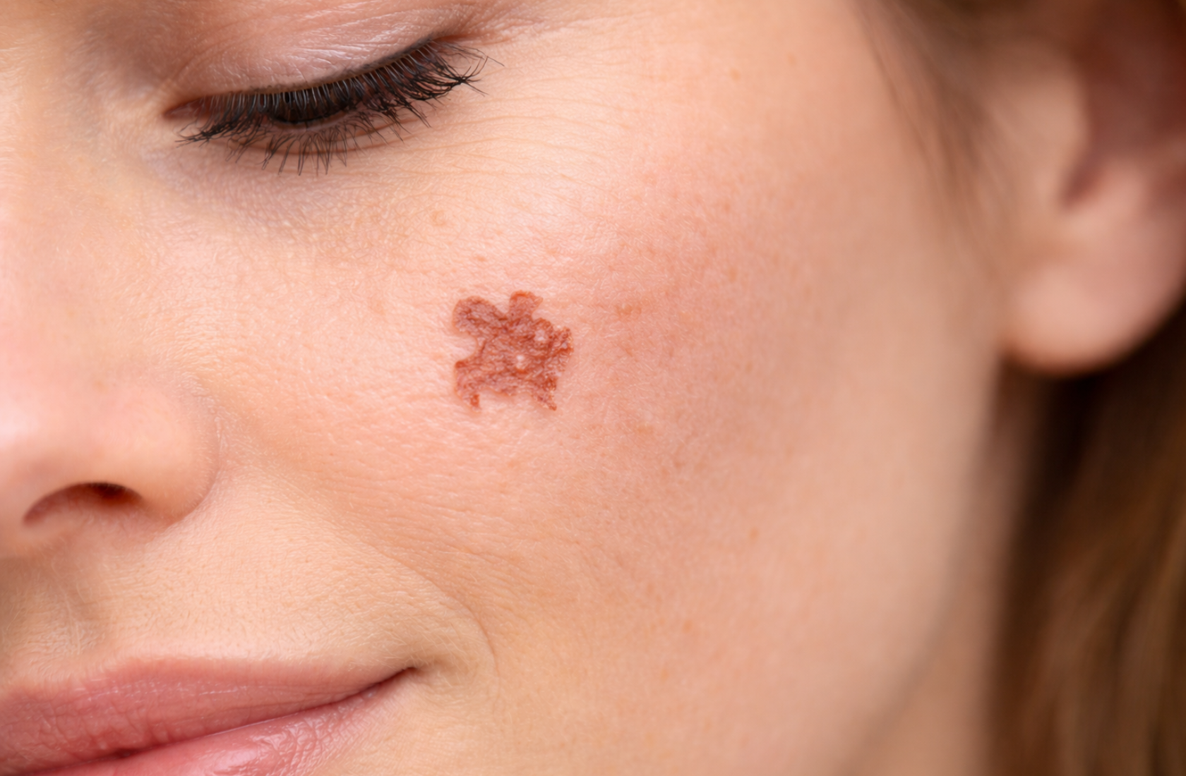 Лазерное удаление пигментных пятен