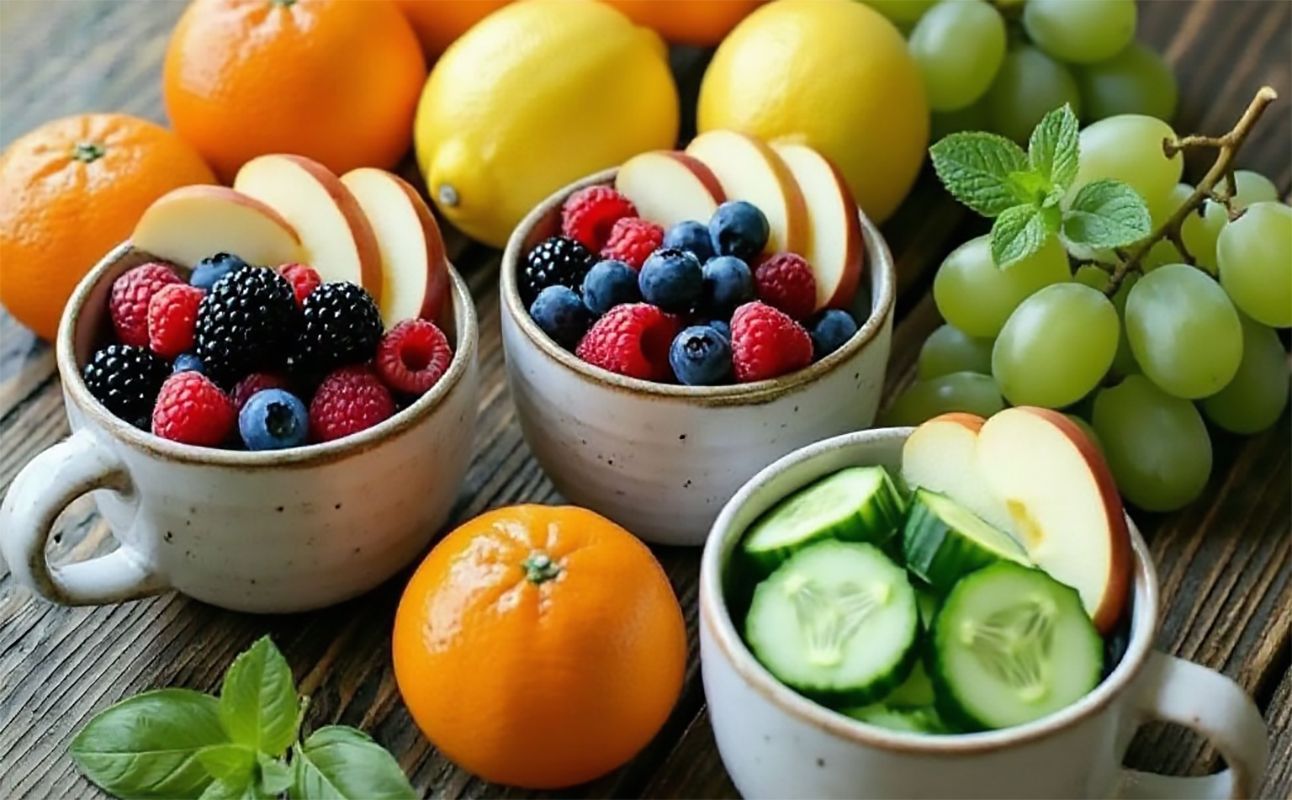3 вкусных разгрузочных дней на сезонных продуктах