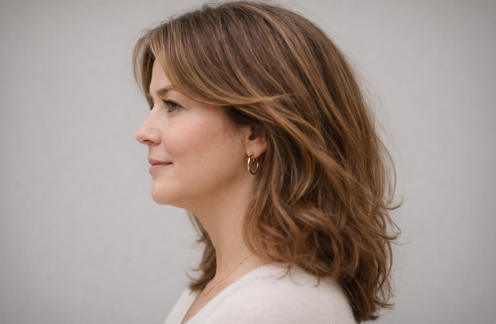 Поплывший овал, контур лица