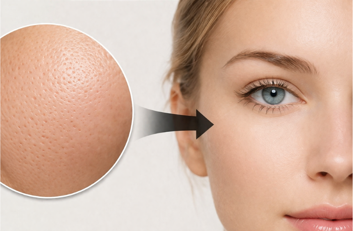 Лечение расширенных пор